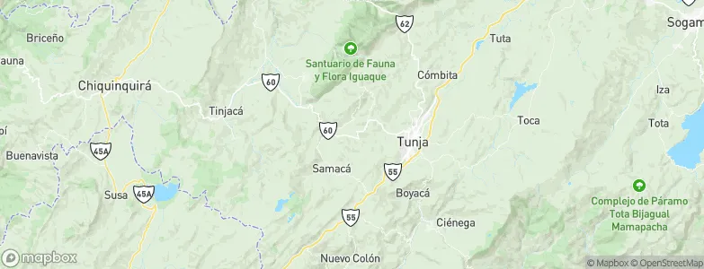 Cucaita, Colombia Map