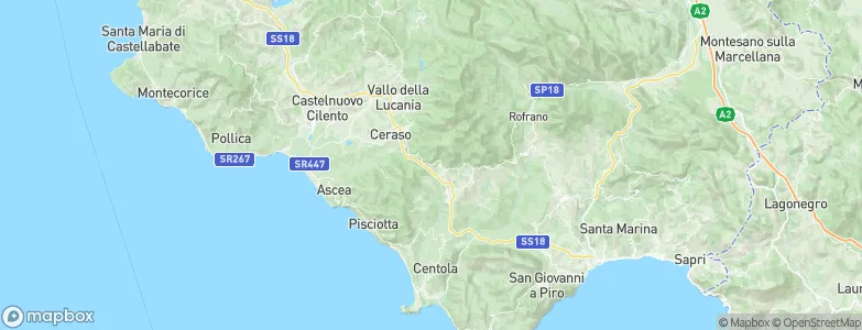 Cuccaro Vetere, Italy Map