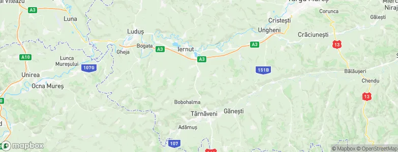 Cucerdea, Romania Map