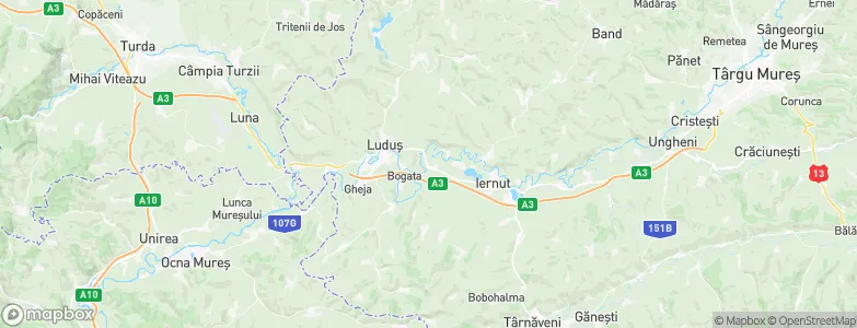 Cuci, Romania Map
