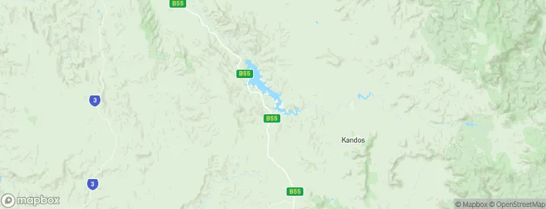 Cudgegong, Australia Map