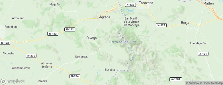 Cueva de Ágreda, Spain Map