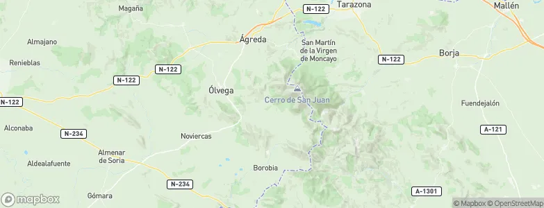 Cueva de Ágreda, Spain Map