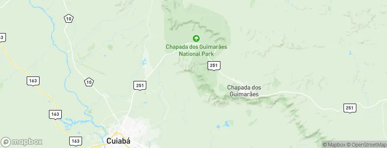 Cuiabá, Brazil Map
