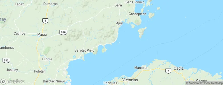 Culasi, Philippines Map