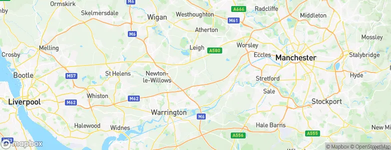 Culcheth, United Kingdom Map