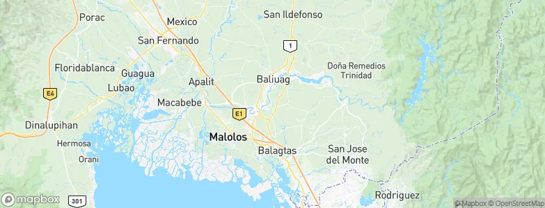 Culianin, Philippines Map