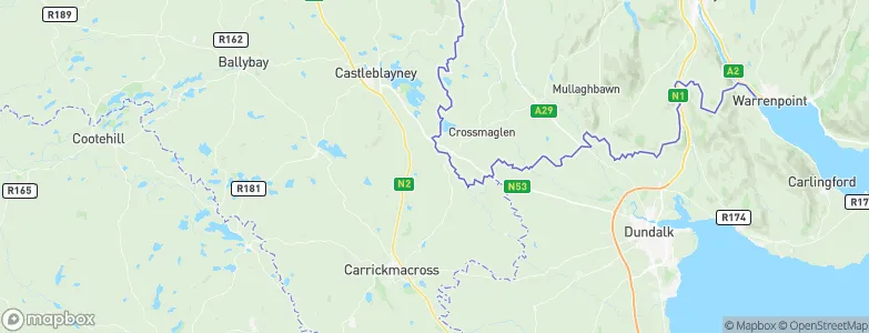 Culloville, Ireland Map