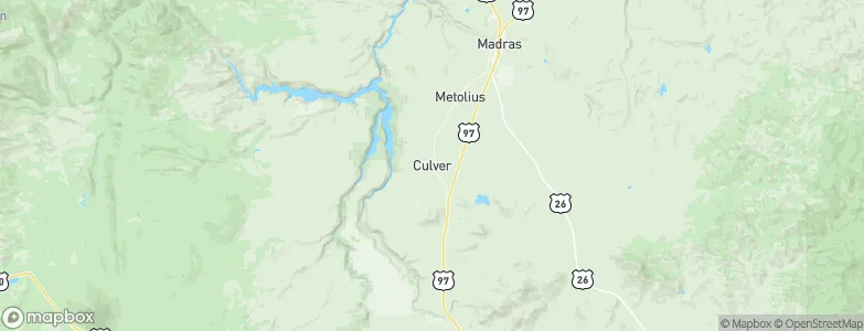 Culver, United States Map