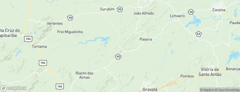Cumaru, Brazil Map