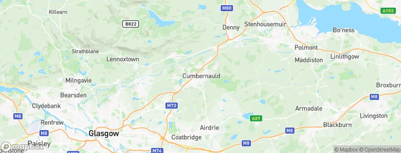 Cumbernauld, United Kingdom Map