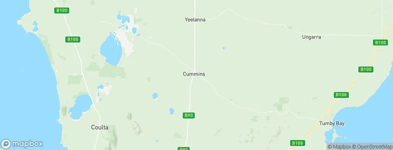 Cummins, Australia Map