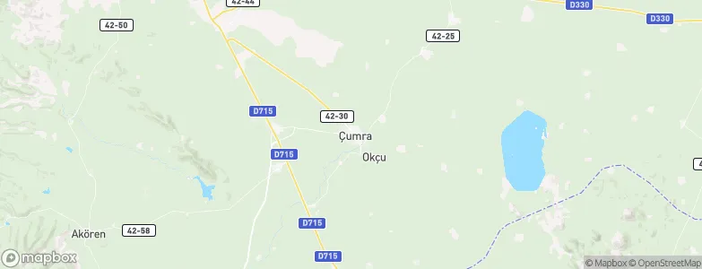 Çumra, Turkey Map