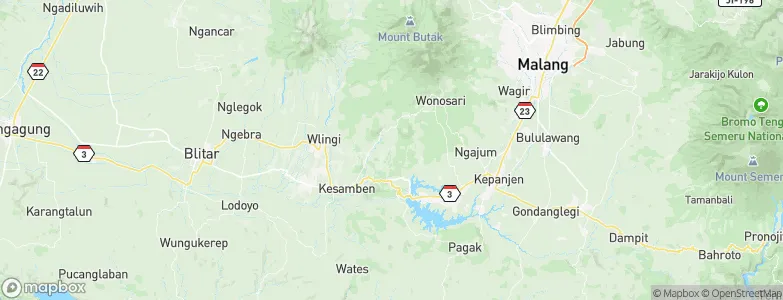 Cungkup, Indonesia Map