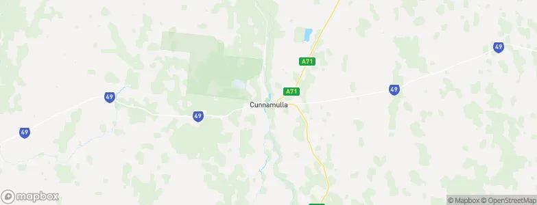 Cunnamulla, Australia Map