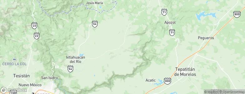 Cuquío, Mexico Map
