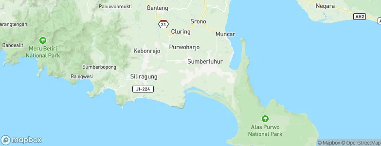 Curahjati, Indonesia Map
