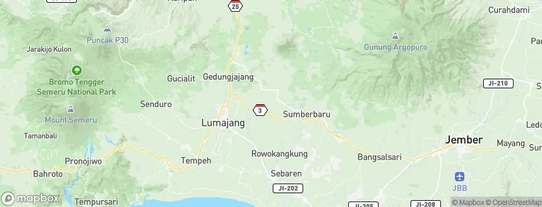 Curahklapa, Indonesia Map