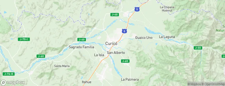 Curicó, Chile Map