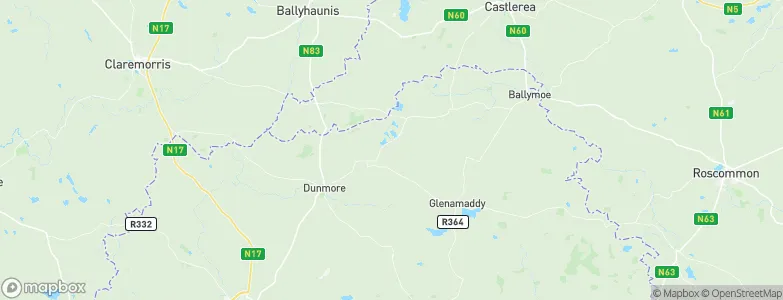 Curragh West, Ireland Map