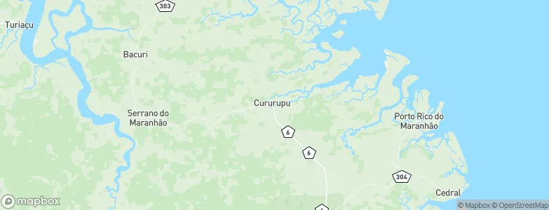 Cururupu, Brazil Map