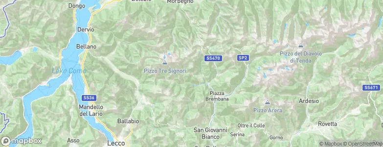 Cusio, Italy Map