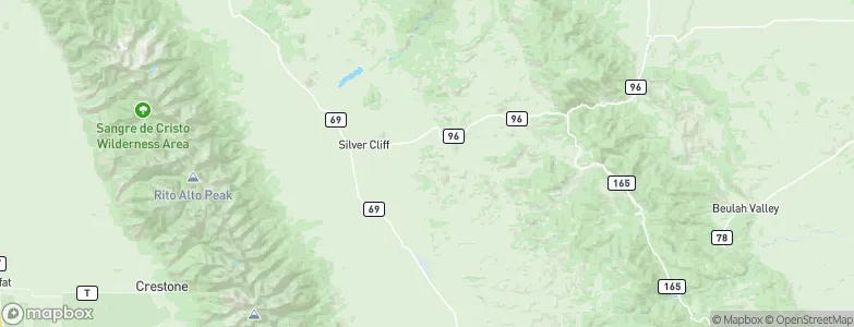 Custer, United States Map