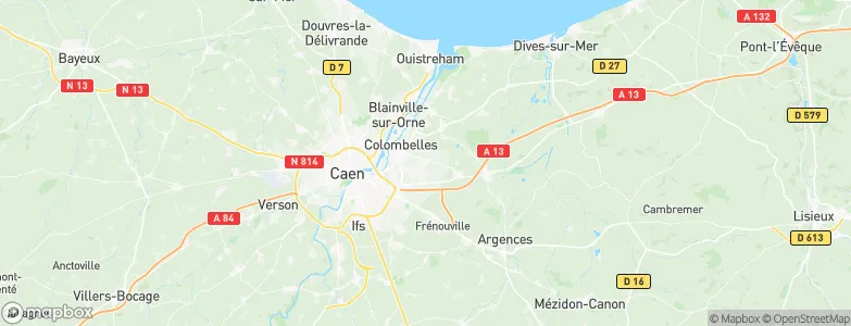 Cuverville, France Map