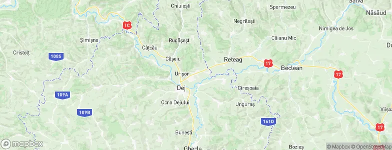 Cuzdrioara, Romania Map
