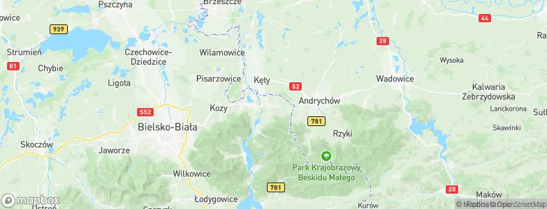 Czaniec, Poland Map