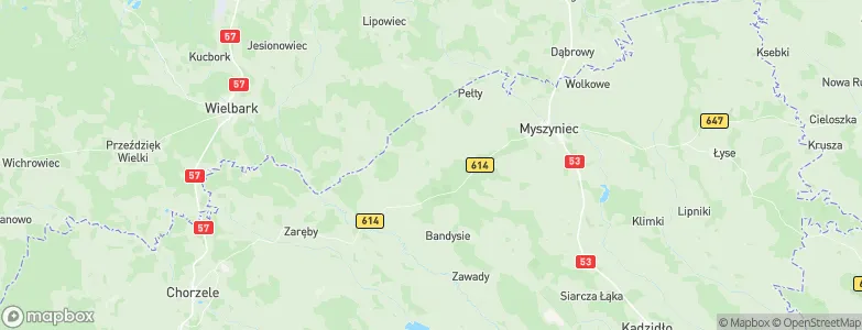 Czarnia, Poland Map