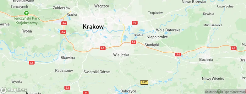 Czarnochowice, Poland Map