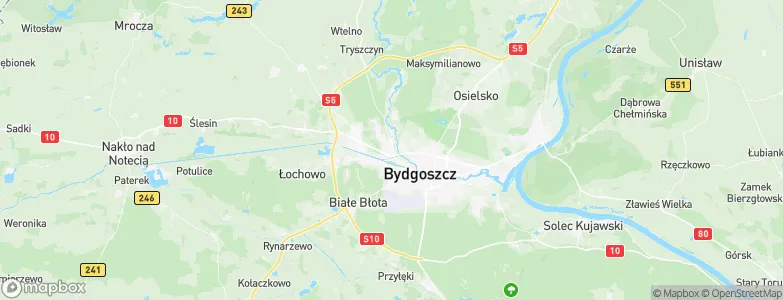 Czyżkówko, Poland Map
