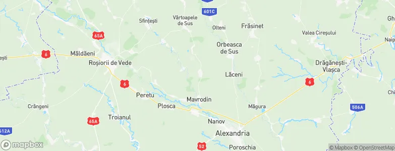 Călineşti, Romania Map
