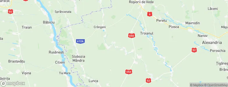 Călmăţuiu, Romania Map