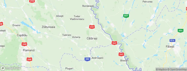 Călăraşi, Romania Map
