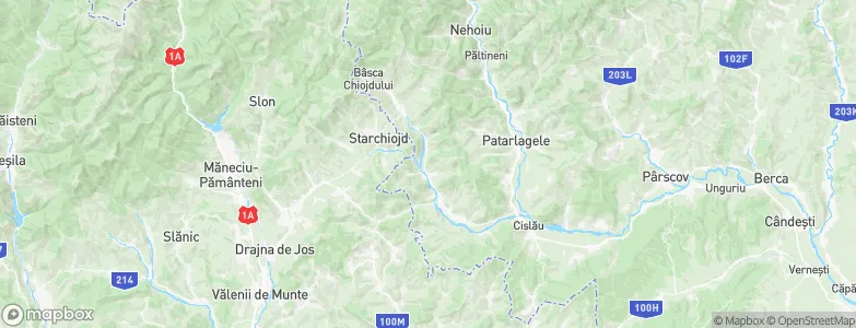 Cătina, Romania Map