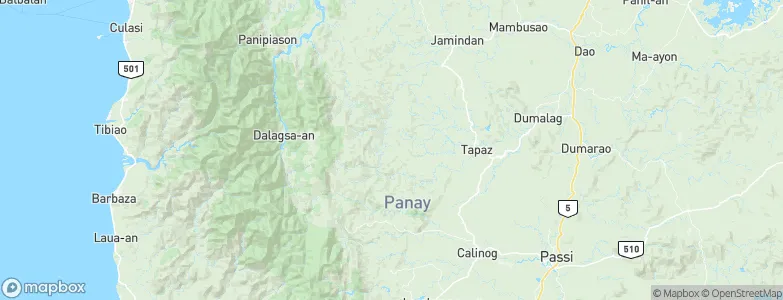 Da-an Sur, Philippines Map
