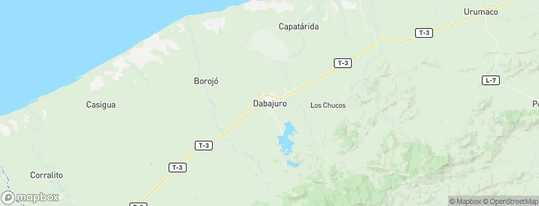 Dabajuro, Venezuela Map