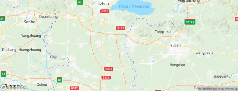 Dabao’anzhen, China Map