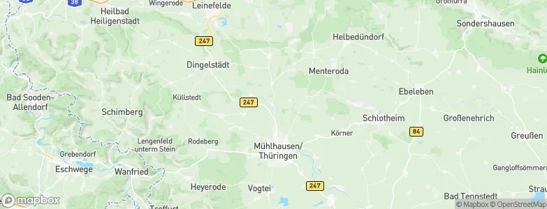 Dachrieden, Germany Map
