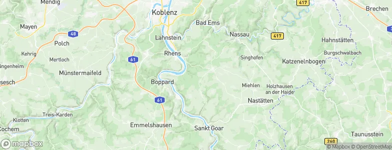 Dachsenhausen, Germany Map