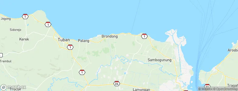 Dadapan, Indonesia Map