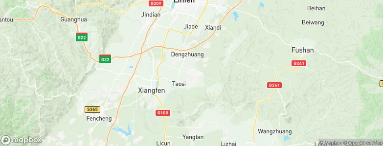 Dadeng, China Map