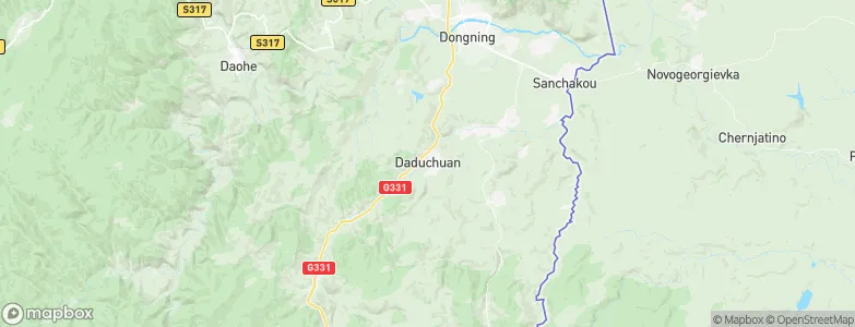 Daduchuan, China Map