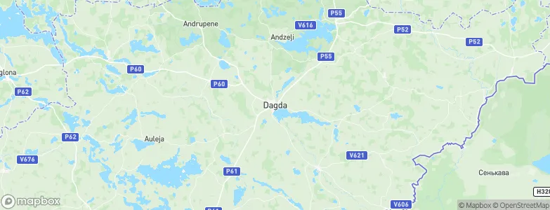 Dagda, Latvia Map