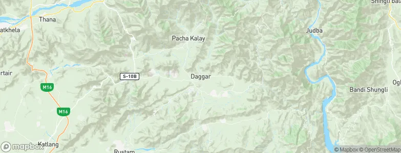 Daggar, Pakistan Map