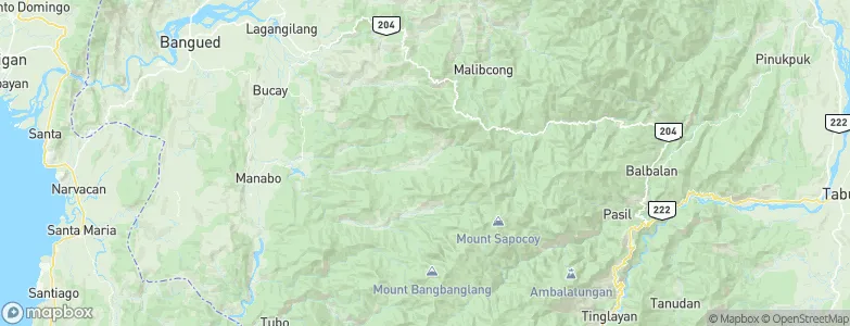 Daguioman, Philippines Map