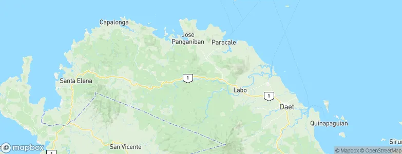 Daguit, Philippines Map
