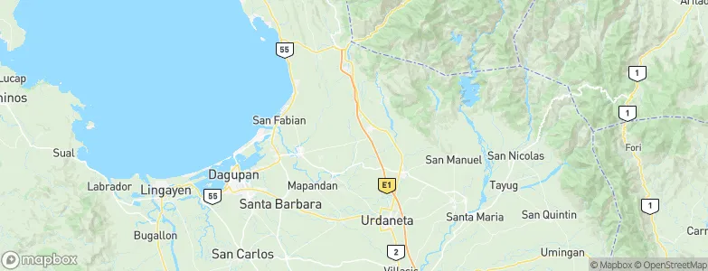 Dagupan, Philippines Map